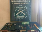 Sujeto con amplio prontuario es detenido tras amenazar a Carabineros en Chiguayante