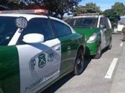 Detienen a hombre en Penco por incendio forestal al quemar cables robados