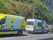 Accidente vehicular complica el tránsito en la Ruta 060 hacia Hualqui