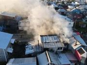 Tragedia en Santa Sabina: Incendio arrasa con vivienda y deja un muerto