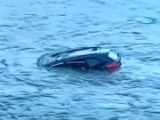 Tragedia en el Biobío: Vehículo cayó al río desde el Puente Llacolén