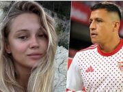 Alexis Sánchez disfruta de su nueva vida en Sevilla junto a Alexandra Litvinova